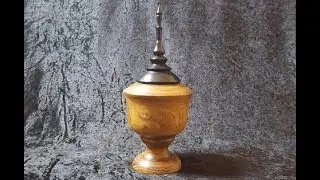 Woodturning - Quick demo of lidded box