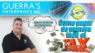 Como pagar los sales taxes colectados por nuestra corporacion o negocio en florida sin contador