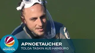 Apnoetauchen: Weltrekordhalter Tolga Taskin aus Hamburg