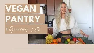 Vegan Pantry Essentials + Printable Grocery List