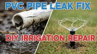 PVC Pipe Leak Repair | Sprinkler Repair