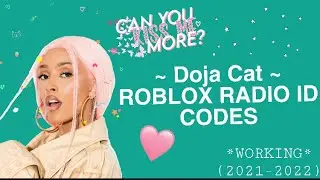 Doja cat ROBLOX RADIO ID CODES *WORKING* (2021-2022)