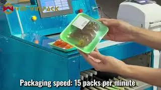 WIN WIN PACK High-Efficiency Food Wrapping Machine | For Seafood, Meat, Fruits & Vegetables