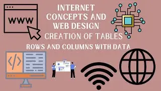 INTERNET CONCEPTS AND WEB DESIGN,HOW TO MAKE A RAILWAY STATION  CHART TABLE