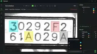 Detection of Select Characters on Metal Plates | ReliVision by Relimetrics
