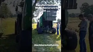 NEBENERWERB IST DER ARBEITSTAG NACH DEM ARBEITSTAG, - PFERDEHALTER WICKELN RUNDBALLEN #landwirt
