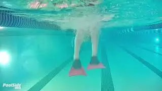 Butterfly Kick On Back Streamline With Fins Active