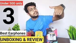 3 Best Wired Earphones Under ₹499/- Only | Amazon and Flipkart 2022