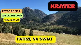 Krater Patrzę na świat (Official Video) Pop Rock AI | Lata 70. Vibe | HIT 2026