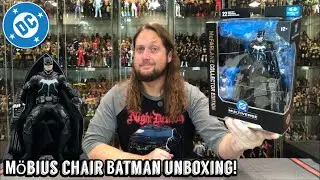 Распаковка и обзор коллекционного издания кресла Mobius Batman DC McFarlane!