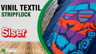 StripFlock l Vinil textil de gamuza de SISER