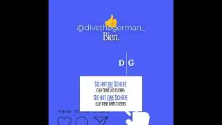 Gram&aacute;tica alemana #aprenderalem&aacute;n #deutschkurs  #germanpronunciation