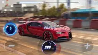 CSR2 - 제로백 0.5초 부가티 시론 RED Edition, 800미터 8.8초