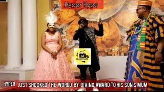 HYPER HYPE- SHOCKED Wins his 34th Awards   Masquerade packed with AFRICAN ROYAL KINGS & QUEENS