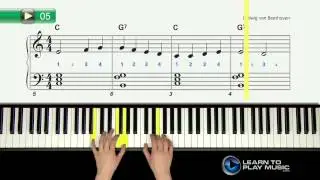 Ex005 Beginner Keyboard Lessons ~ Progressive