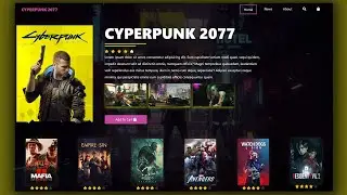 How To Create A Website Using HTML5 And CSS3 | Game Website