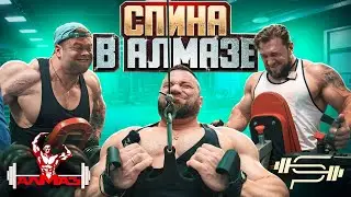 Back Workout at the ALMAZ Gym | Vertical Pull, Technique, Bodybuilding