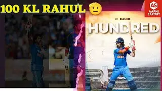 KL RAHUL 100 ODI MATCH INDIAN VS NEW ZEALAND #klrahul #indvsnz #cricket #odicricket 