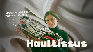 Haul tissus printemps 2025 : Les Coupons de Saint Pierre, Tissus.net