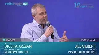 Interview Dr. Shai Gozani/Neurometrix - Digital Health Live Studio - #CES2019 #DHS19