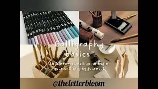Calligraphy Guidelines for Beginners | Easy Step-by-Step Tutorial