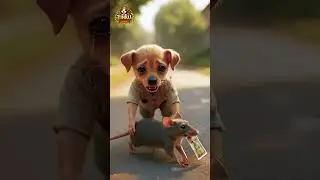 The poor puppy didn t have cash to buy ac so, his rich friends making fun of him #shorts