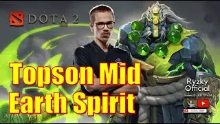 Dota 2 - Topson Earth Spirit mid IMBA