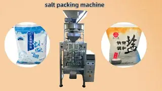 Food salt packaging machine with best quality