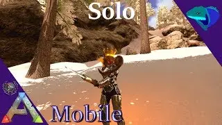 SOLO NORTHWEST CAVE RUNNING! FULL FLAK FROM SKYLORD TRIBUTE! Solo ARK: Mobile [S1:E26]