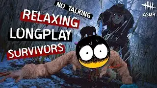 ASMR Gaming 🧰 DBD RELAXING SURVIVORS LONGPLAY 😳 No Talking, Keyboard Sounds, Lo-Fi