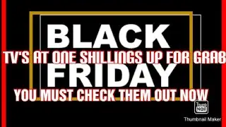 TV'S AT 1 BOB.Black Friday 32