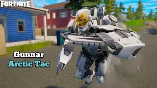 Fortnite GUNNAR (ARCTIC TAC Order Guard) Skin PS5 gameplay chapter 3 season 2