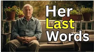 She Said 5 Words Before Dying… and I Finally Understood life