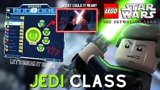 Jedi Class! Upgrade System Breakdown | Lego Star Wars The Skywalker Saga