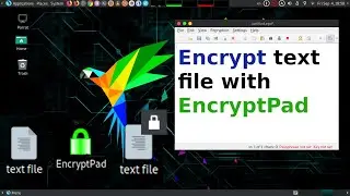 Encrypt text file with EncryptPad    |8|