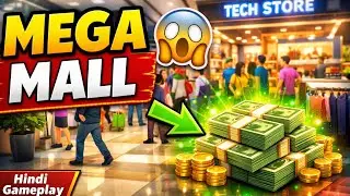Managing a Shopping Mall is HARD! 😨 | Mall Simulator Game Hindi