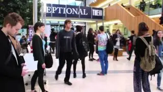Freeze Flash Mob in Exeter University Forum