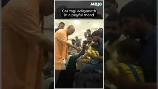 CM Yogi Plays With A Child & Gives Him Chocolate #shorts #viralvideo #yogiadityanath