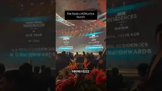 M3M x Smartworld Elie Saab Launch 🔥 Gurgaon&rsquo;s Most Luxury Project #shorts