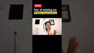 How to remove Exam FOMO, best advice ever #upsc #shorts #motivation