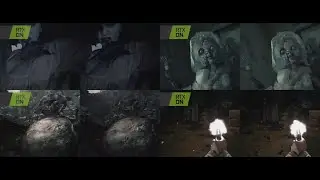 Resident Evil Village: a very long Campaign Ultrawide PC RTX On vs Off comparison, 1st & 3rd person.