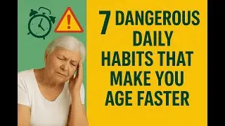 7 Dangerous Daily Habits That Make You Age Faster