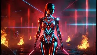 ⚡ Neon Savaş Alanı 2026 | Turkish Cyber Warzone EDM • Laser Drop • BessBeeAudioLabs