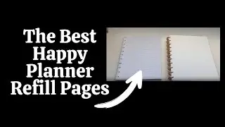 The Best Happy Planner Refill Note Pages