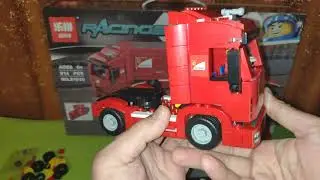 Обзор Lepin 21010 Racings F14 T & Scuderia Ferrari Truck