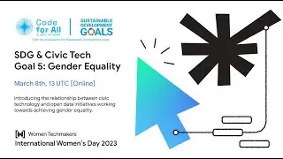 Civic Tech & SDG Goal #5: Gender Equality