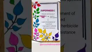 SUPERWEEDS # agriculture #biotechnology