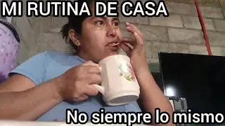 MI RUTINA DESDE TEMPRANO NO SIEMPRE ES LO MISMO 😊 AVECES TRANQUILA 