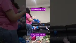 Balloon Hoop Tutorial #partyballoons #balloontutorial #balloon