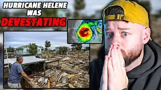 BRIT Reacts to the DEVESTATING Hurricane Helene..
